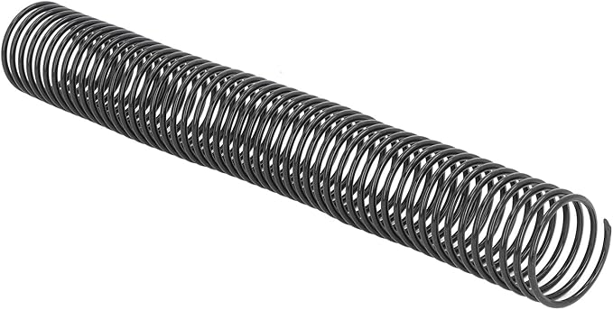 18 Pcs Plastic Spiral Binding Coil, 4:1 Pitch, 38mm Diameter, Reusable, Up to 310 Sheets High Capacity Binding Coil, for A4 Paper, Documents, Business-DeskLoop Office