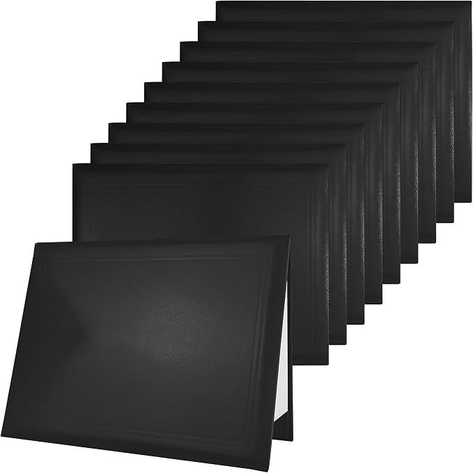 GraduatePro 10 Pack Diploma Cover 8.5x11 Certificate Document Presentation by GraduatePro%C2%AE