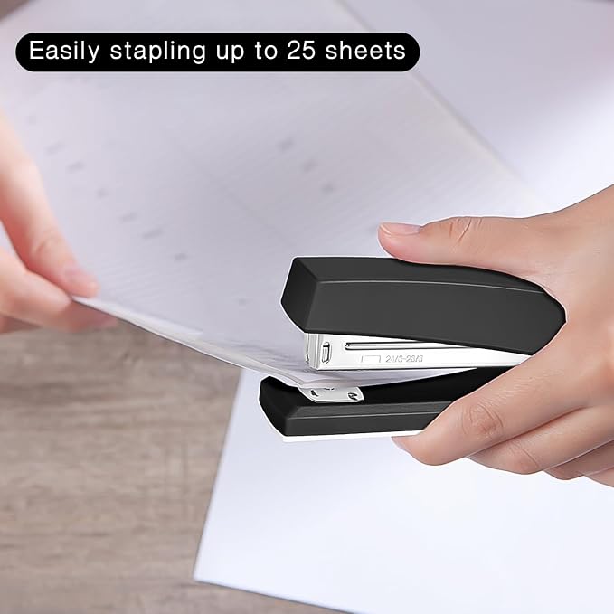 Stapler 25 Sheet Capacity with 1000 Staples and Staple Remover - Image 2