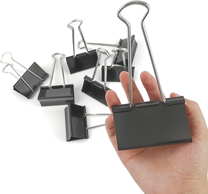 3-Inch Extra-Large DSTELIN Binder Clips by DSTELIN