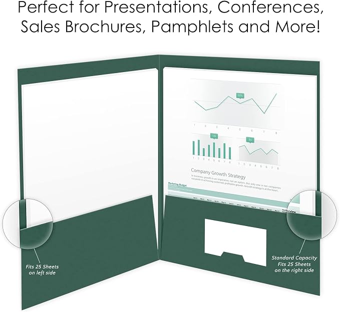 The Gallery Collection, Two Pocket Presentation Folders, Important Documents & - Image 3