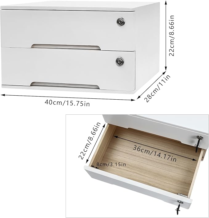 Wooden Desktop Storage Box - Image 3