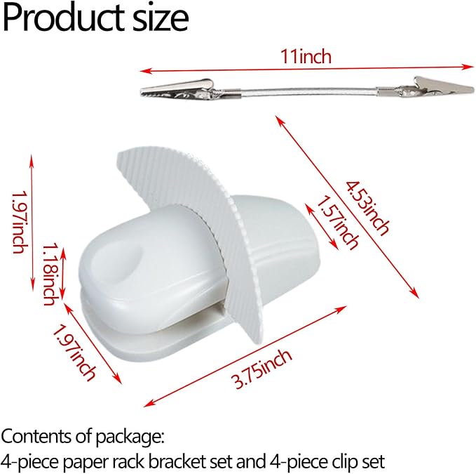 Paper Holder Stand and Clip Set Folder - Image 6