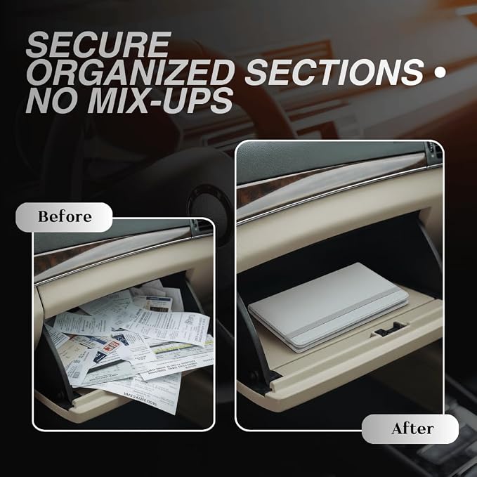LINTRU 6-Pocket Car Registration & Insurance Card Holder - Image 5
