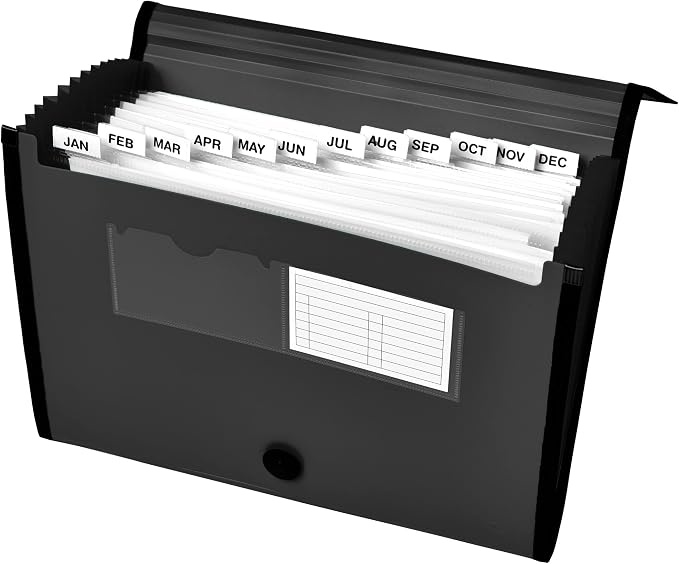 Avery Expanding File Folder Organizer, 13-Pocket Accordion File Organizer - Image 2