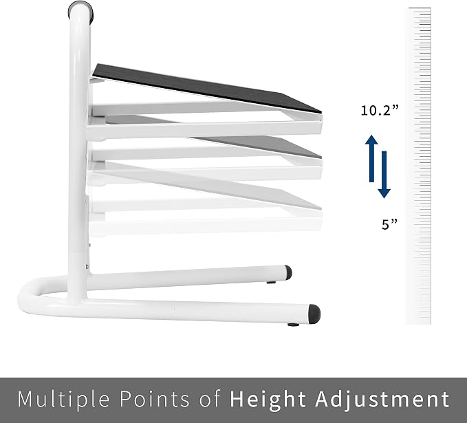 VIVO Ergonomic Height Adjustable Foot Rest Relief Platform, Elevated Stool - Image 5