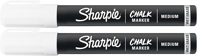 Sharpie Chalk Marker, Wet Erase Markers, Medium Tip - Image 6
