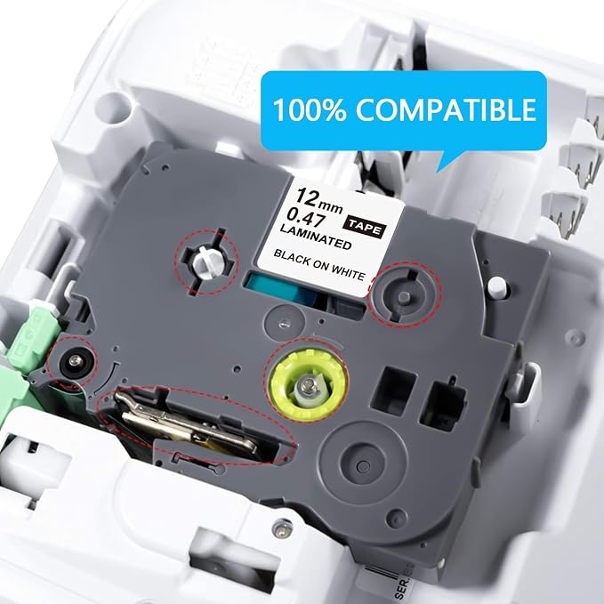 TZE-231 Compatible Label Tape Replacement - Image 5