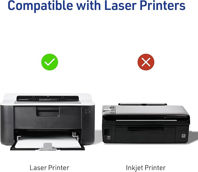 Avery Easy Peel Printable Address Labels with Sure Feed, 1" x 2-5/8" Customizable Stickers, White, 750 Blank Mailing Labels, Great for Mailing, Shipping, and More (5260)-DeskLoop Office