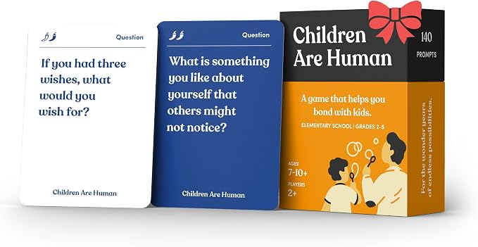 Children are Human | 140 Conversation Cards to Help Bond by ParentsAreHuman