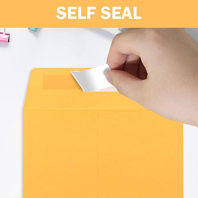 6x9 Self-Seal Envelopes 50 Pack - Image 3