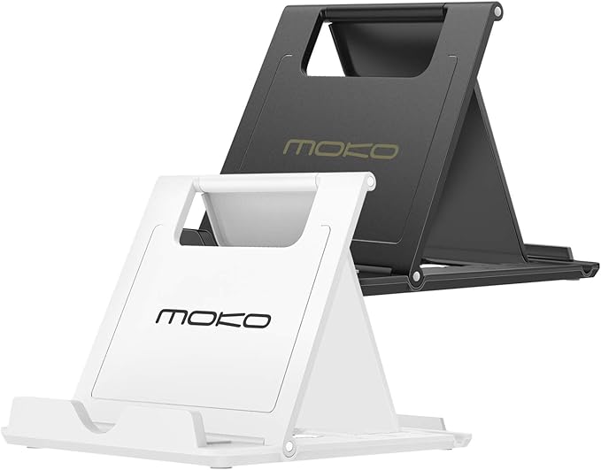 Moko Phone/Tablet Stand, Foldable Holder Fit by MoKo