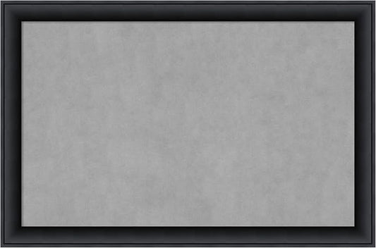 Amanti Art Black Framed Magnetic Board 23x35 Large Vision Board by AmantiArt