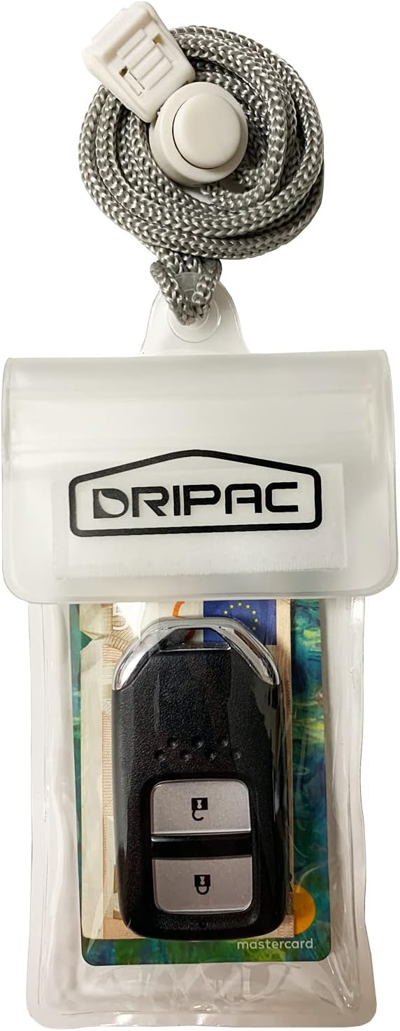 DRIPAC Waterproof Car Key FOB Case Waterproof Wallet Waterproof Holder Pouch by DRLOKPAK