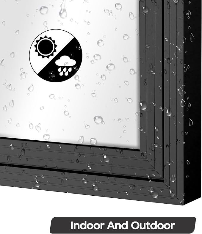 INNOVART Enclosed Bulletin Board 36”x24”, Lockable Dry Erase Noticeboard - Image 7