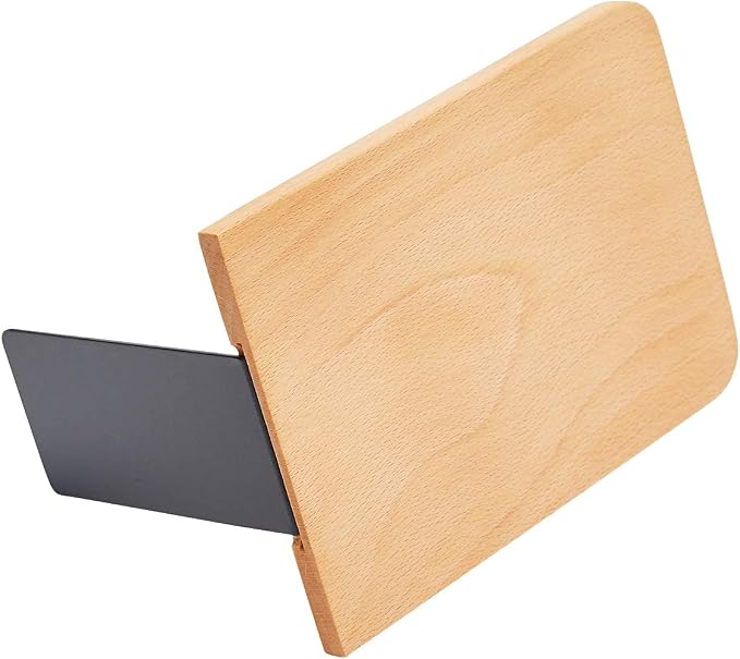 Pandapark Wood Bookends, Non-Skid Bookend - Image 7
