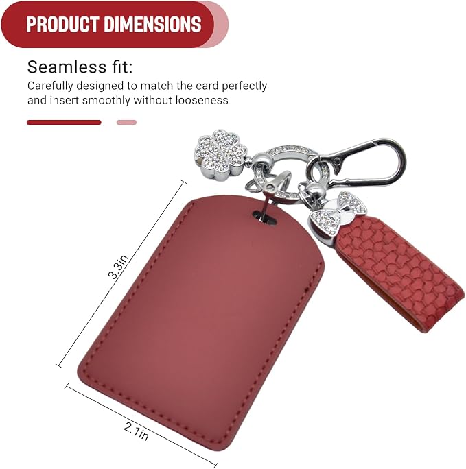 Key Card Holder for Tesla, Bling Key Chain, Fit Tesla Card Key Holder, - Image 2