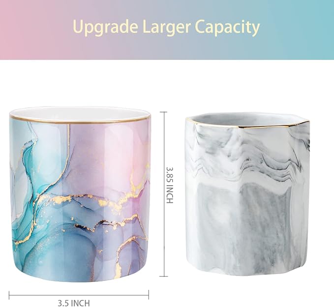 Large Capacity Colored Pen Holder - Image 3