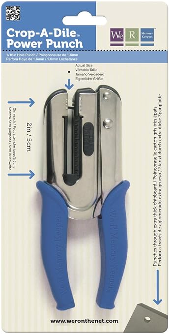 We R Memory Keepers, Crop-A-Dile Power Punch, by WeRMemoryKeepers