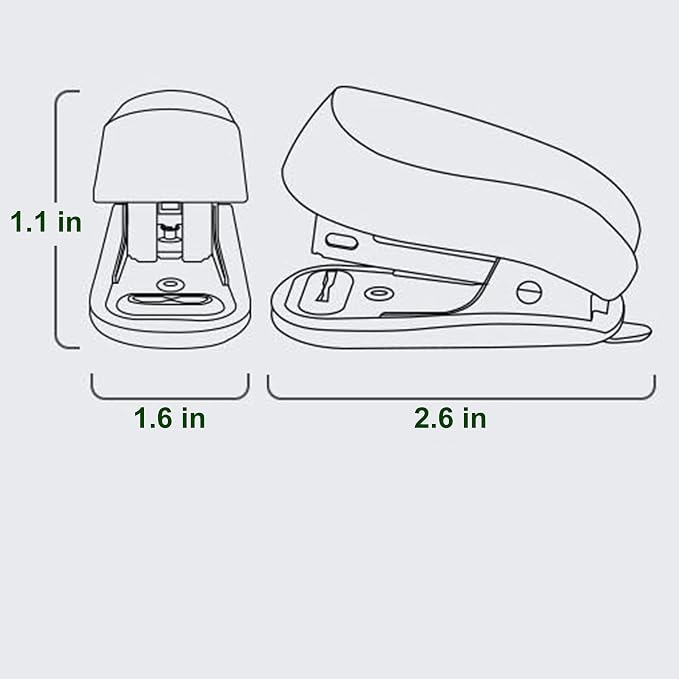 WIWUE GUO Mini Stapler, Staple Remover Included, Office & School Supplies - Image 9