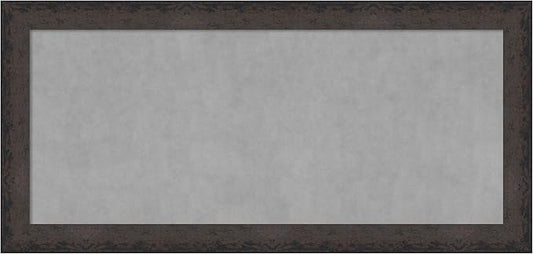 Amanti Art Black Framed Magnetic Board 25x53 Oversize Vision Board by AmantiArt