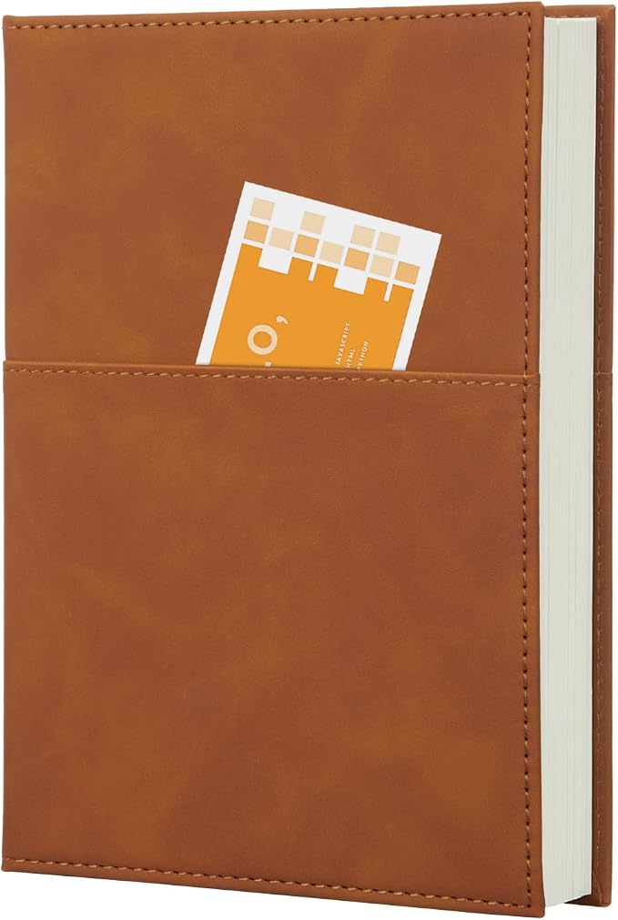 Comix Lined Journal Notebooks, 240 Pages, 5.5 x 8.3 inch, A5 Medium Hardcover by Comix