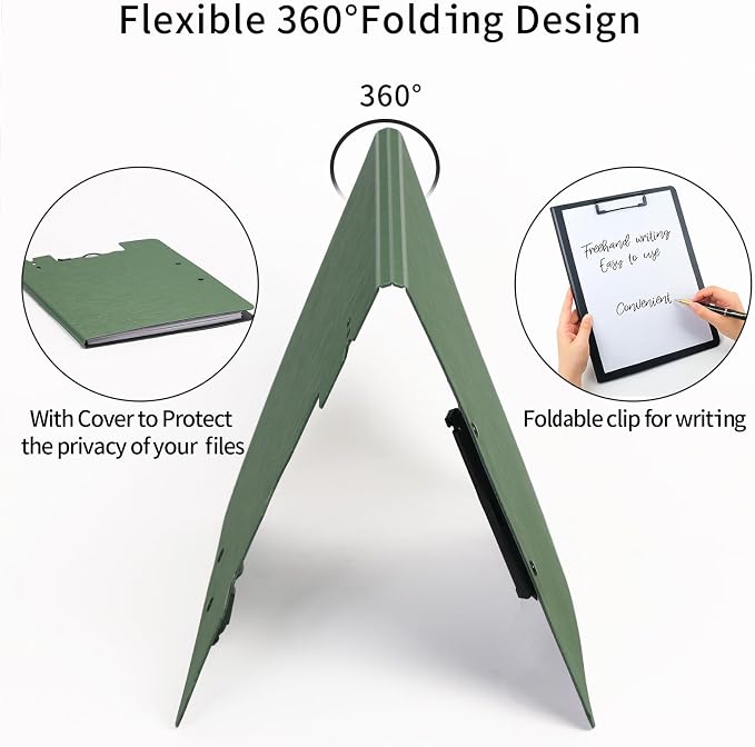 A4 Clipboard, 10 Pack Foldable Clipboards - Image 3