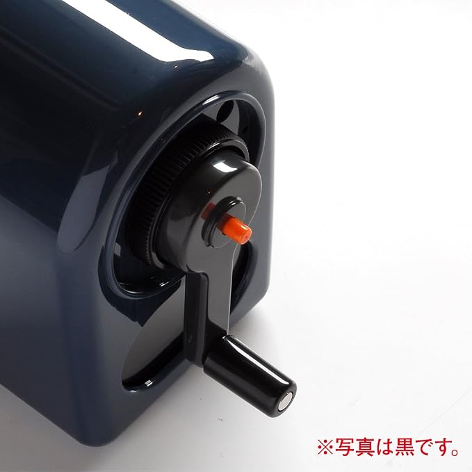 Uni KH-20 Hand Crank Wooden Pencil Sharpener - Image 3