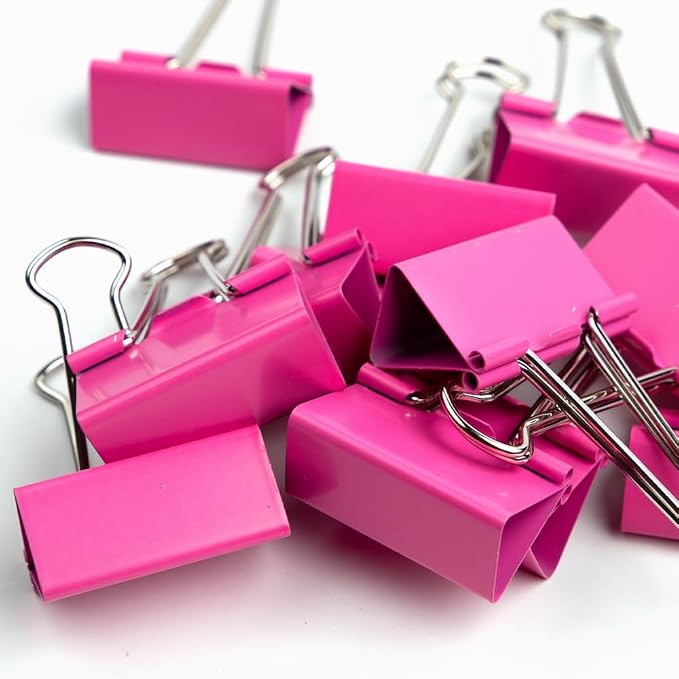 JAM PAPER Colorful Binder Clips - Image 7