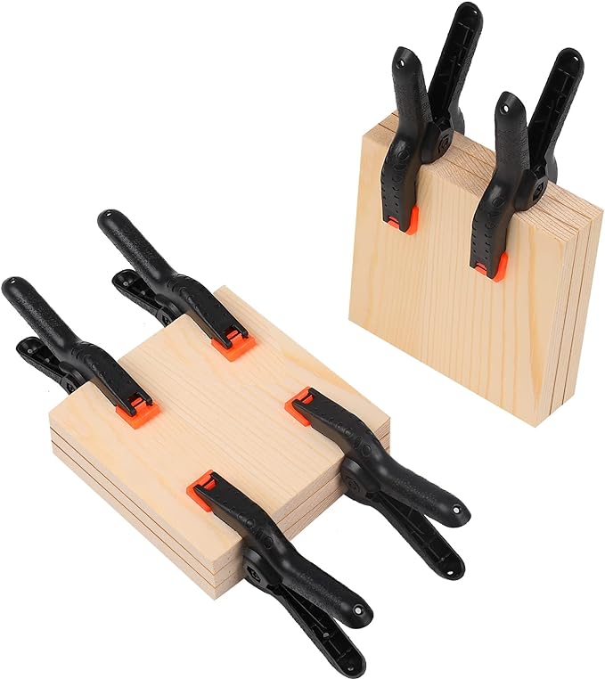 8 Pack Spring Clamps, 4.5inch Plastic Clips, Small Backdrop Clips, Clamps Heavy - Image 6