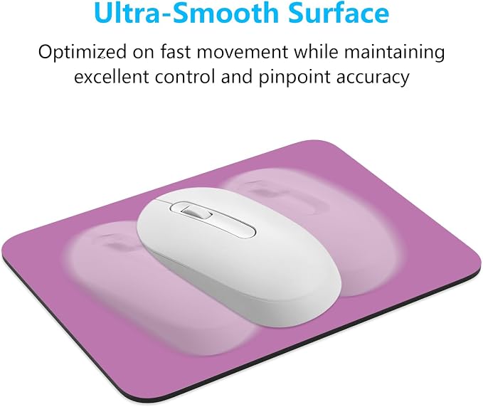 Dapesuom Small Mouse Pad, 6 x 8 Inch Thick Rubber Premium-Textured Non-Slip - Image 5