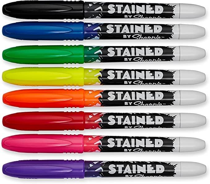 Sharpie Stained Fabric Markers, Brush Tip - Image 2