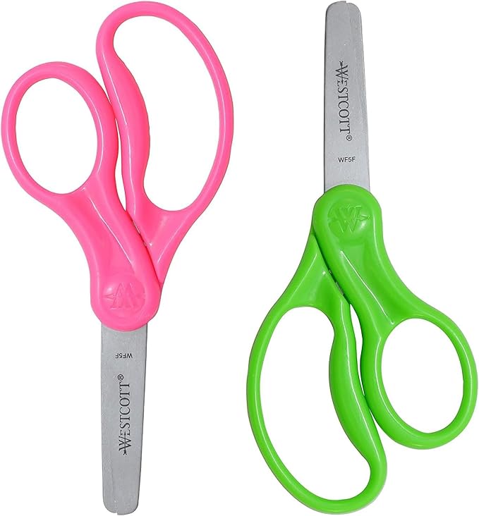 Westcott 5" Hard Handle Kids Scissors - Image 14