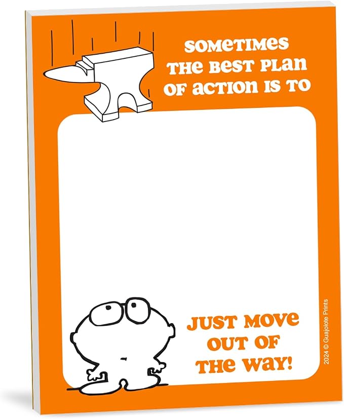 Funny Notepads 4 X 5.25 inch, Humorous Office Gift - Image 4