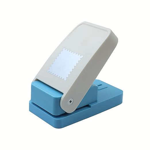 1.5 inch Ware Square Postage Stamp Punch Craft Lever Punch Handmade Paper Punch by Wsyhomie