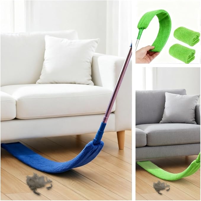 Retractable Gap Dust Cleaner Under Appliance Cleaning Tool, Flat Duster - Image 5