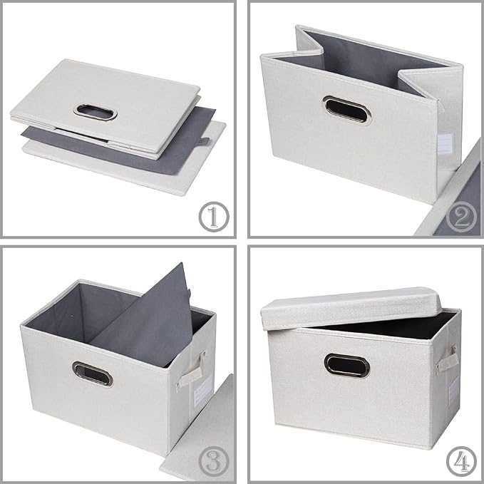 PRANDOM Large Collapsible Storage Bin - Image 5