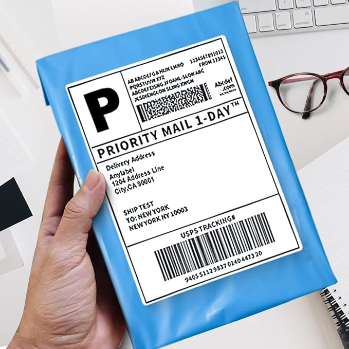 POLYSELLS 100 pcs 6x9 Inches Blue Poly Mailers Shipping Envelopes, Strong - Image 7