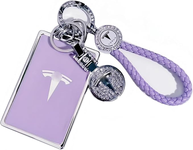 for Tesla Key Card Holder Bling Key Chain Card Key Holder by Tesheer