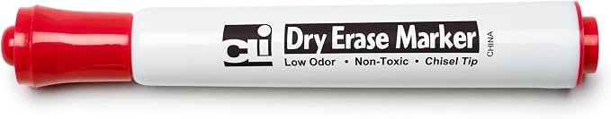 Charles Leonard Dry Erase Markers, Barrel Style by CharlesLeonard