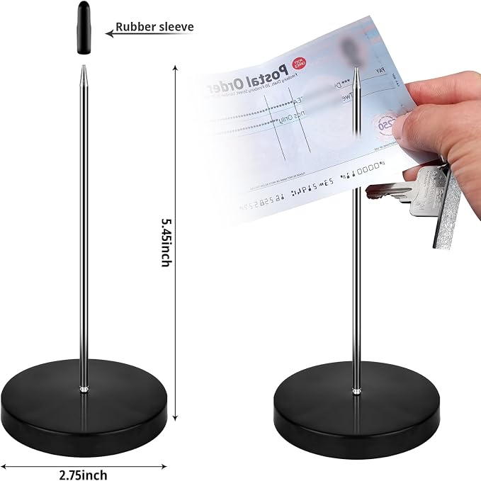 1 Pack Receipt Holder, Ticket Holder, Receipt Keeper, Bill Holder Spike - Image 2