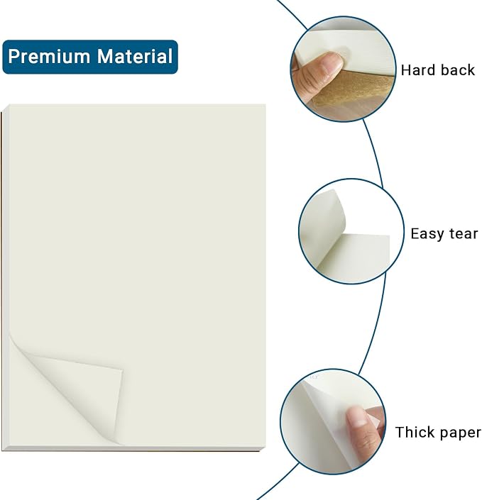 12 Pack Note Pads 8.5X11 Inch Memo Pads, Scratch Pad, Paper Pads, Writing Pads - Image 3
