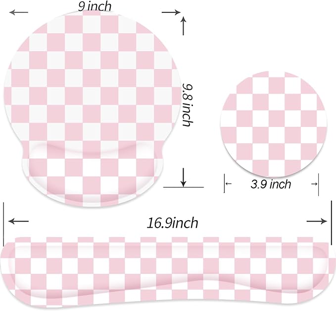 Ergonomic Mouse Pad with Wrist Rest and Keyboard Wrist Rest, Mousepad and Wrist - Image 7