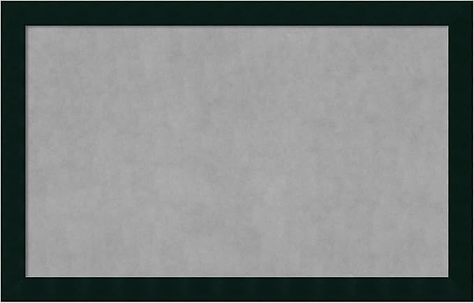 Amanti Art Black Framed Magnetic Board 28x44 Large Vision Board by AmantiArt