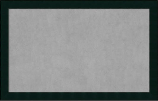 Amanti Art Black Framed Magnetic Board 28x44 Large Vision Board by AmantiArt