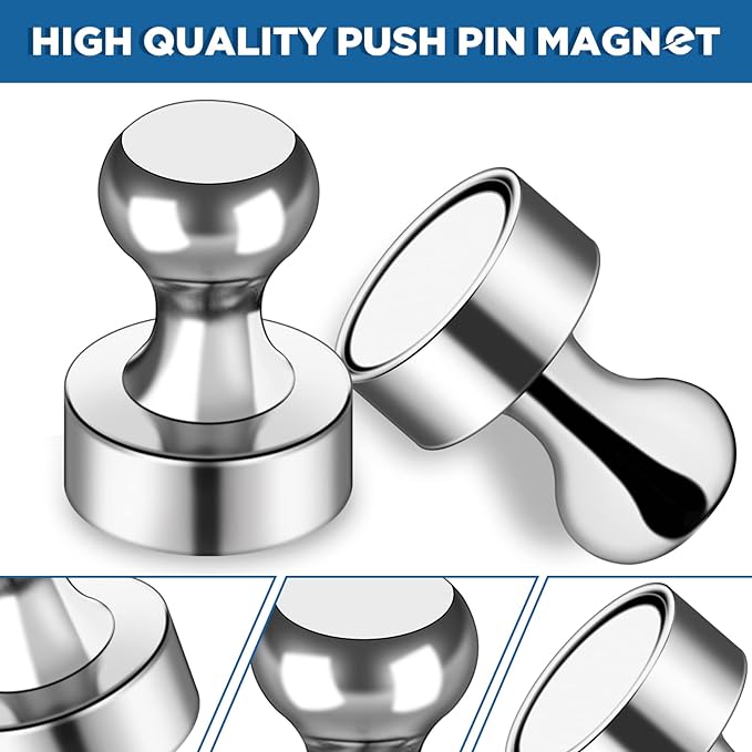 LOVIMAG Fridge Magnets 16Pcs Refrigerator Whiteboard Small Strong Magnet - Image 4