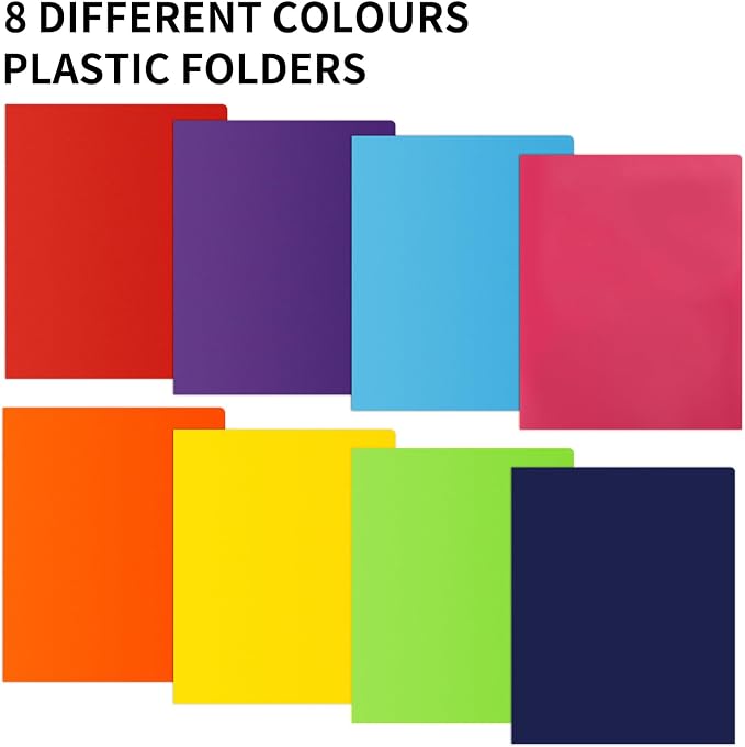 EOOUT 32pcs Plastic Folders - Image 5