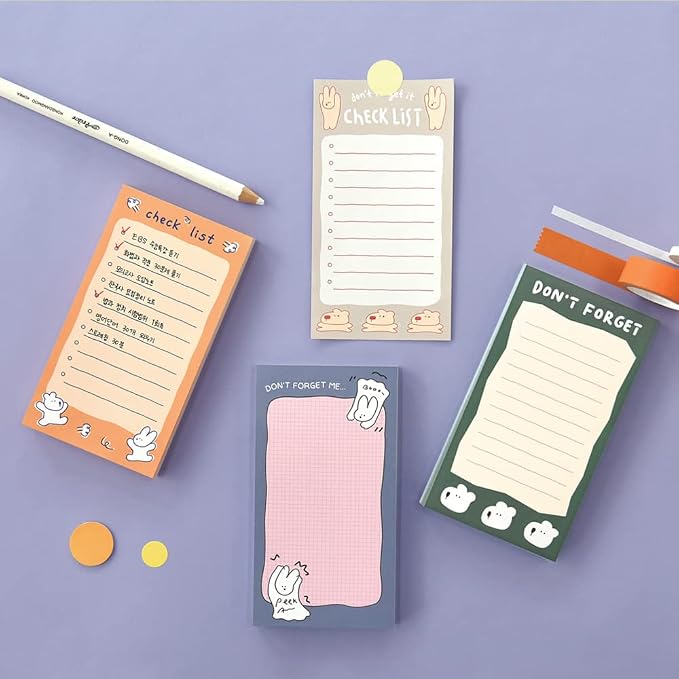 Monolike Memopad Happy and Lucky Petit Petit A SET - Image 4