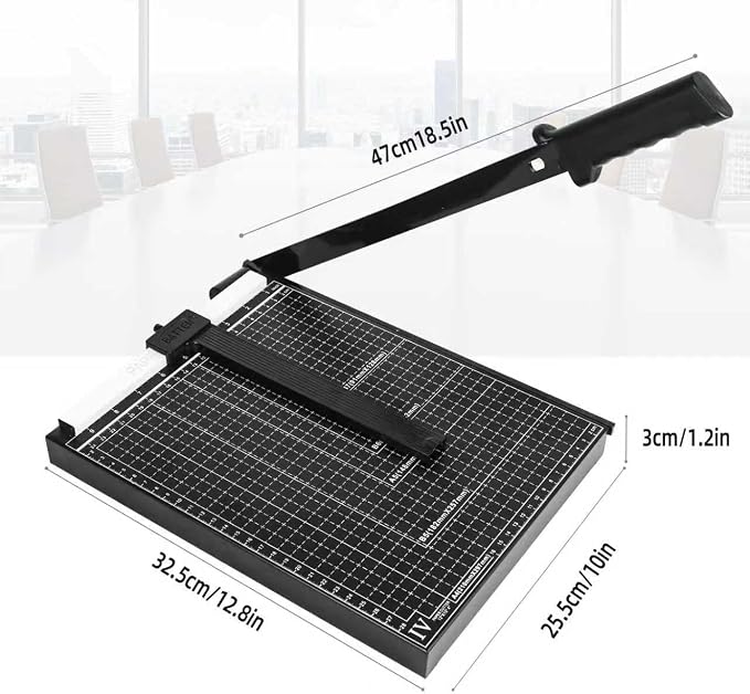 12" Guillotine Paper Cutter - Image 2