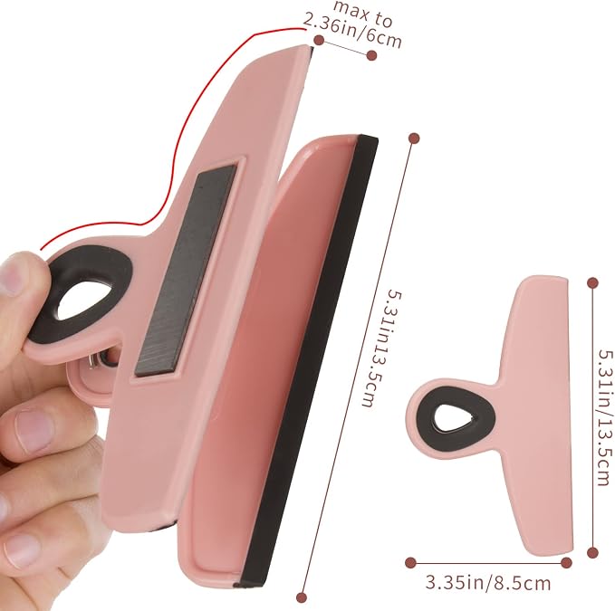 Chip Clips, Bag Clips, Magnetic Bread Food Package - Image 4